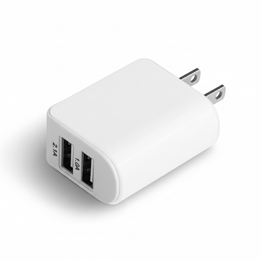2-Port USB Adapter (US & CA Plug)